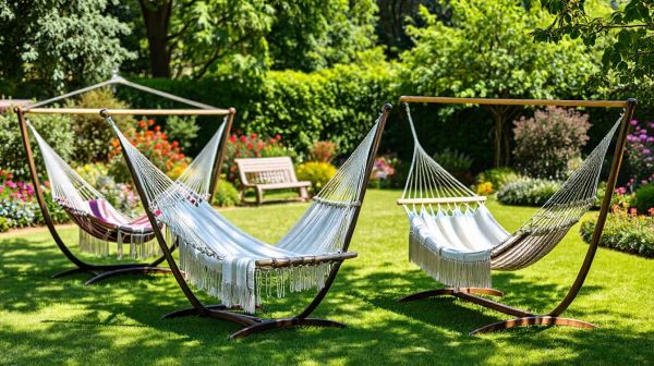 Top 5 hamacs sur pied pour embellir votre jardin