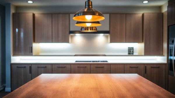 Top conseils pour illuminer un îlot de cuisine pratique