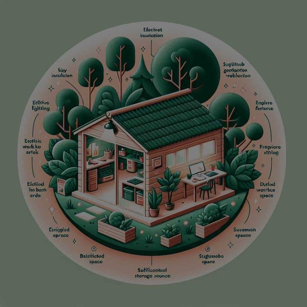 Quelles sont les meilleures pratiques pour la construction d'un atelier de travail isolé dans le jardin ?