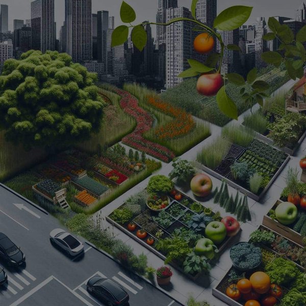 Comment intégrer des plantes comestibles dans un aménagement paysager urbain ?