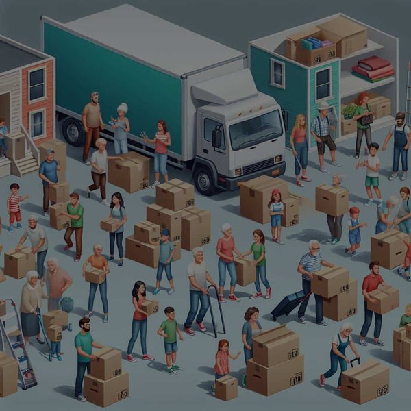 Comment organiser un déménagement de longue distance pour une famille élargie ?