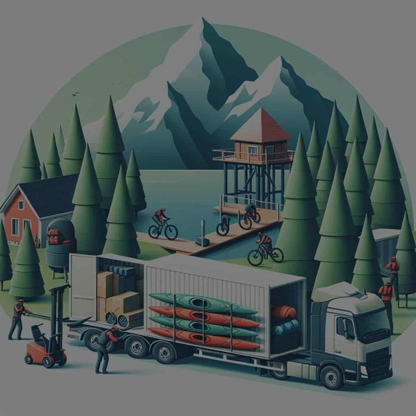 Comment déménager des équipements de plein air, comme des kayaks ou des vélos de montagne ?