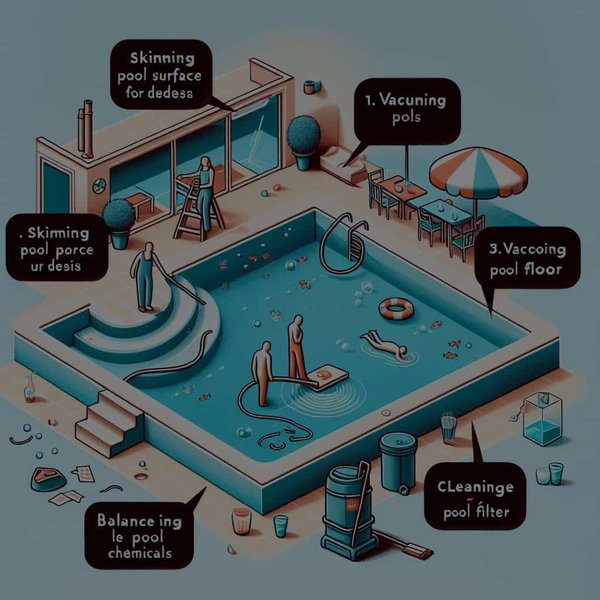 Quelles sont les meilleures pratiques pour conserver une piscine propre après une fête ?