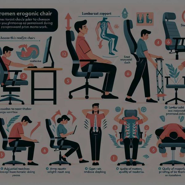 Comment choisir une chaise de bureau ergonomique pour prévenir les douleurs dorsales lors du télétravail prolongé ?